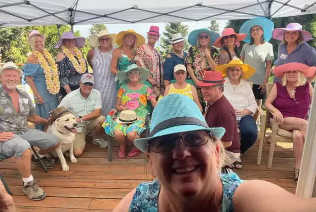 Roseana Spranger-Sims' living wake before her final moments
