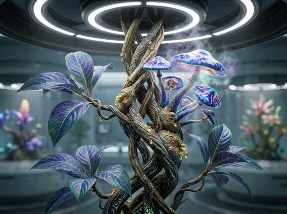 New Hybrid Plant Combines Ayahuasca, Magic Mushrooms, Bufo, and 5-MeO-DMT